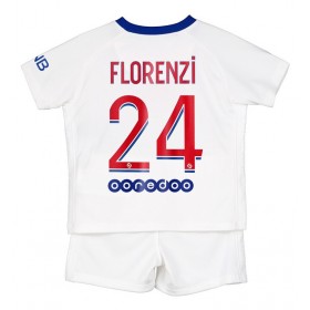 Fußballtrikots Paris Saint-Germain Florenzi 24 Kinder 2020-2021 Kurzarm Auswärts-trikot kaufen
